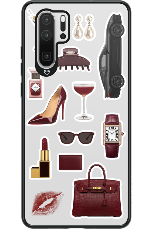 Classy Burgundy - Huawei P30 Pro