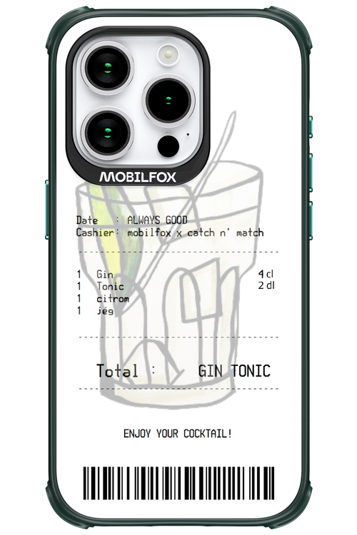 gin tonic - Apple iPhone 15 Pro