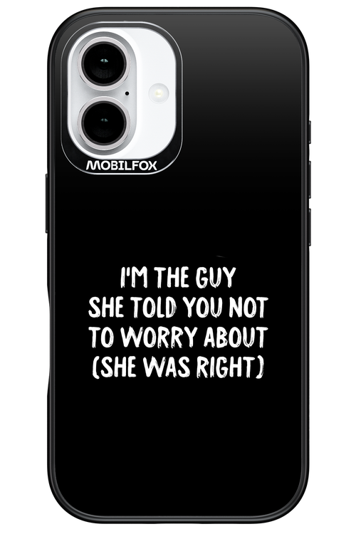She was right 2.0 - Apple iPhone 16