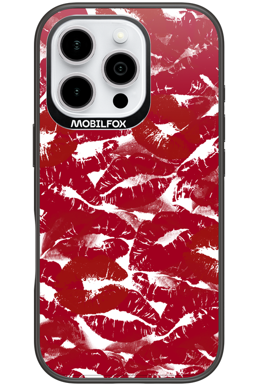 Burgundy and Kiss 2.0 - Apple iPhone 16 Pro