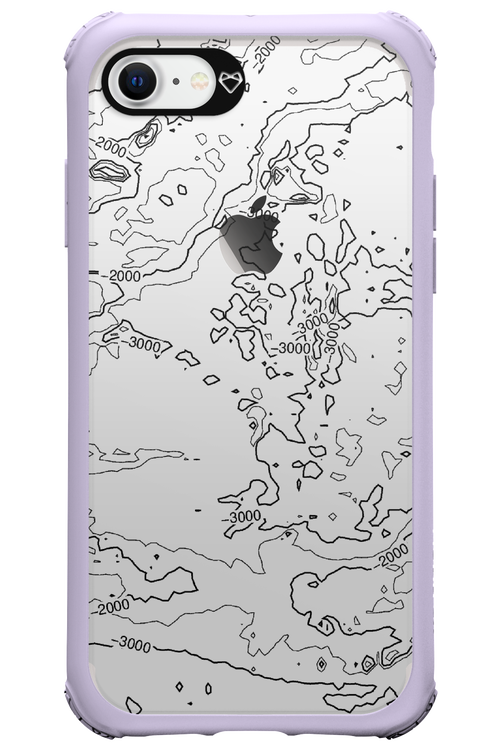 Contour Map - Apple iPhone 7