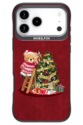 Christmas Bear (Burgundy) - Apple iPhone 17 Pro Max