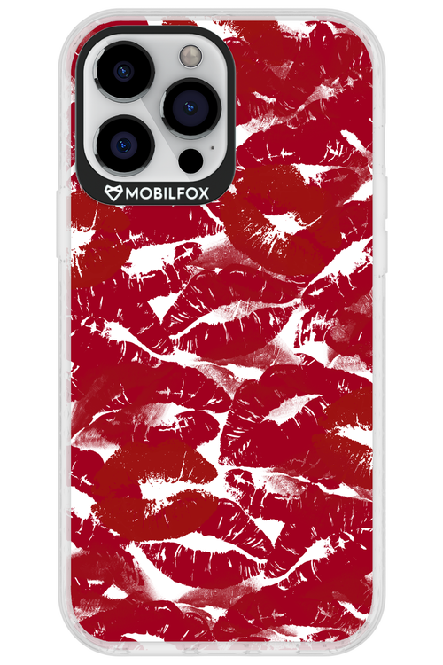 Burgundy and Kiss - Apple iPhone 13 Pro Max
