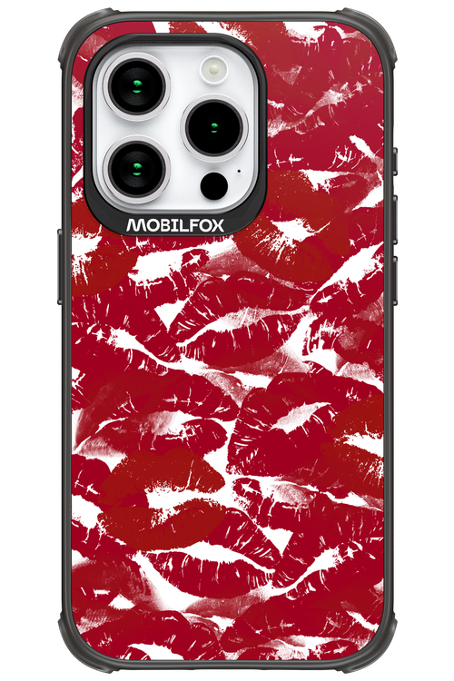 Burgundy and Kiss 2.0 - Apple iPhone 15 Pro