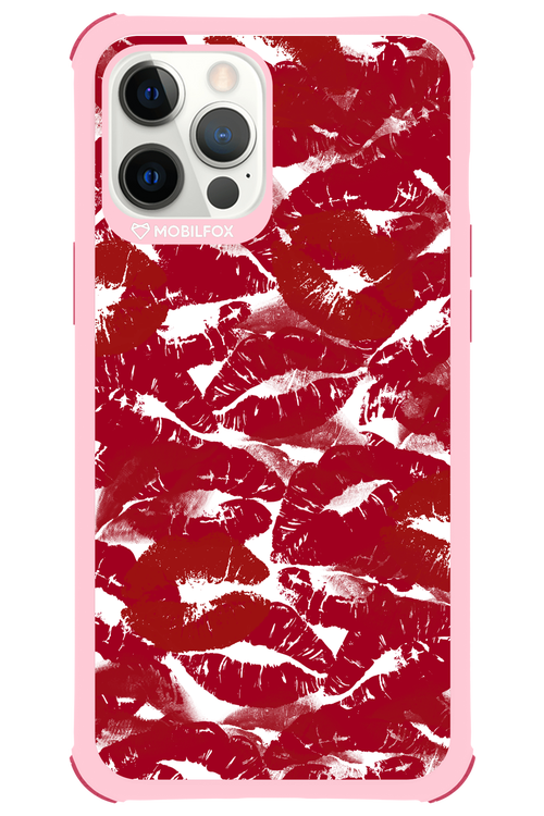 Burgundy and Kiss - Apple iPhone 12 Pro Max
