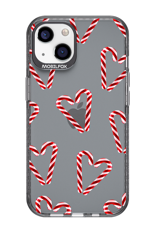 Candy Cane Hearts - Apple iPhone 13