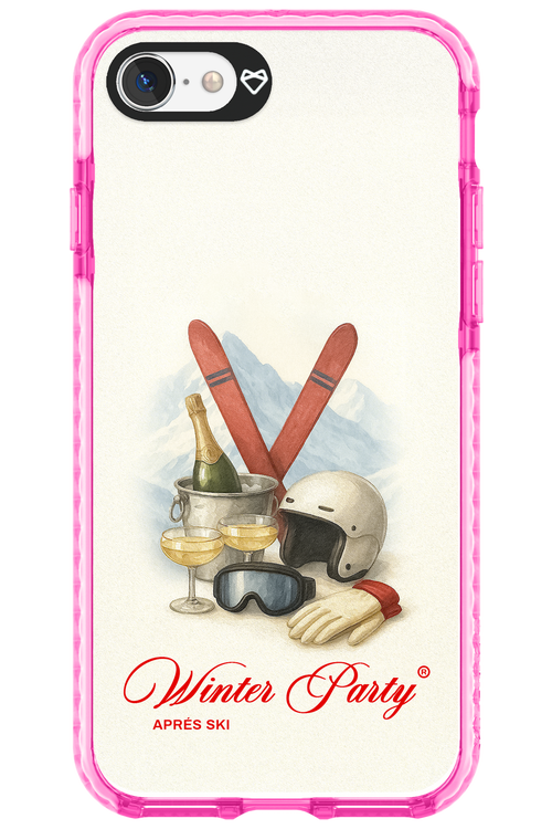 Winter Ski Party - Apple iPhone SE 2020