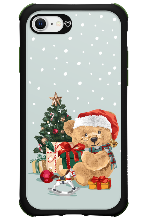 Merry Christmas Bear - Apple iPhone SE 2020