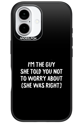 She was right 2.0 - Apple iPhone 16