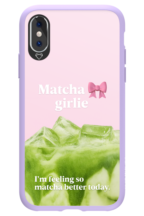 Matcha Girlie 2.0 - Apple iPhone X