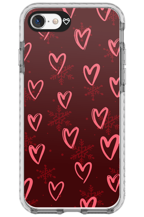 Christmas Hearts - Apple iPhone SE 2022