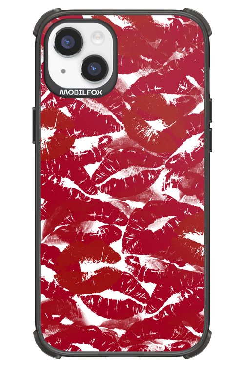 Burgundy and Kiss 2.0 - Apple iPhone 14 Plus