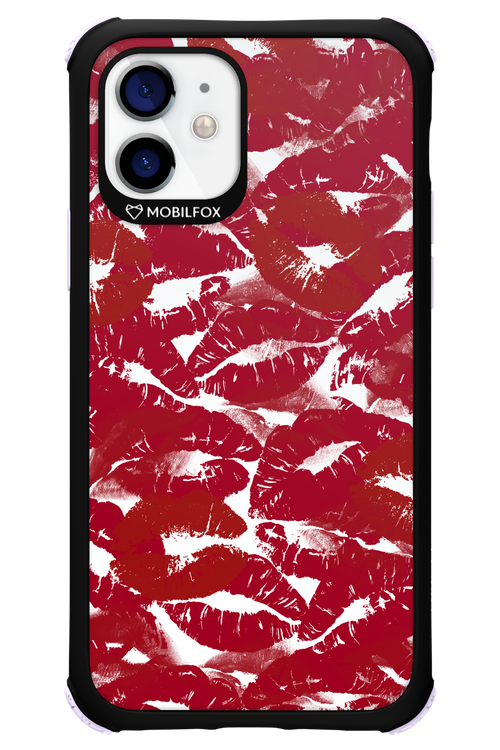 Burgundy and Kiss - Apple iPhone 12