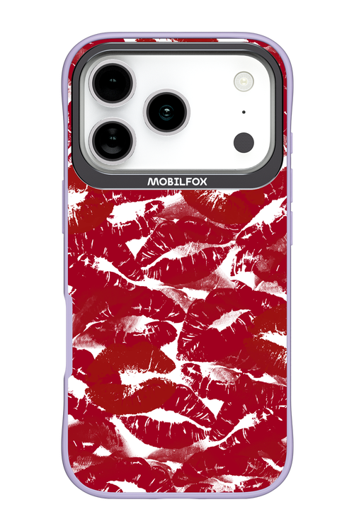 Burgundy and Kiss 2.0 - Apple iPhone 17 Pro