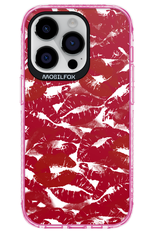 Burgundy and Kiss 2.0 - Apple iPhone 14 Pro