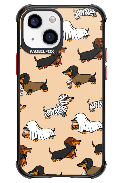 Scary Dachshund - Apple iPhone 13 Mini