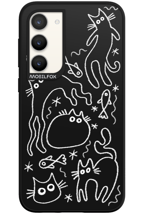 CHALK_CATS 2.0 - Samsung Galaxy S23 Plus