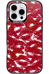 Burgundy and Kiss 2.0 - Apple iPhone 16 Pro Max