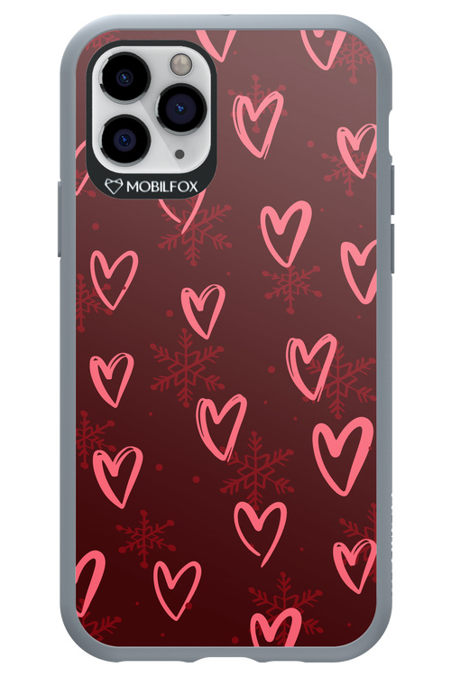 Christmas Hearts - Apple iPhone 11 Pro