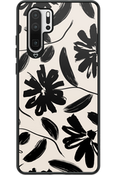 Monochrome Flowerss - Huawei P30 Pro
