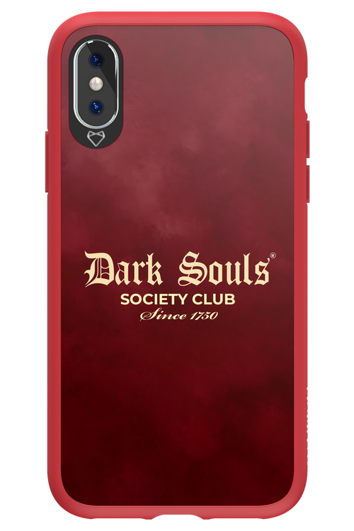 Dark Souls (Burgundy) - Apple iPhone XS