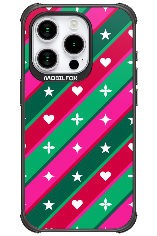 Christmas Stripes - Apple iPhone 15 Pro