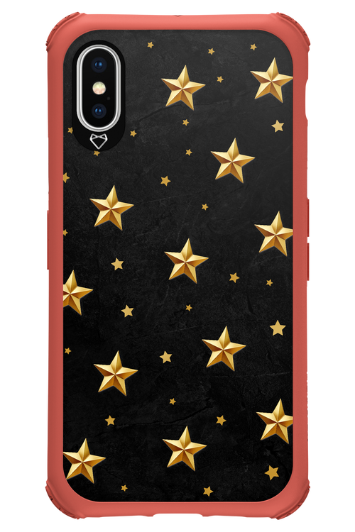 Golden Stars - Apple iPhone X