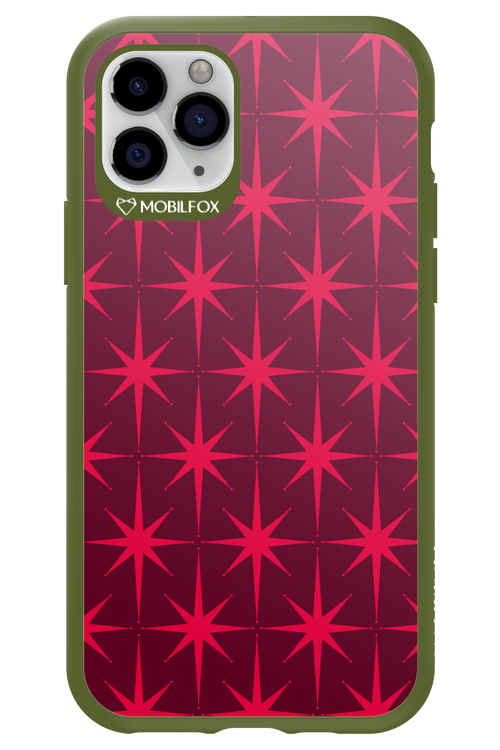 Burgundy Starss - Apple iPhone 11 Pro
