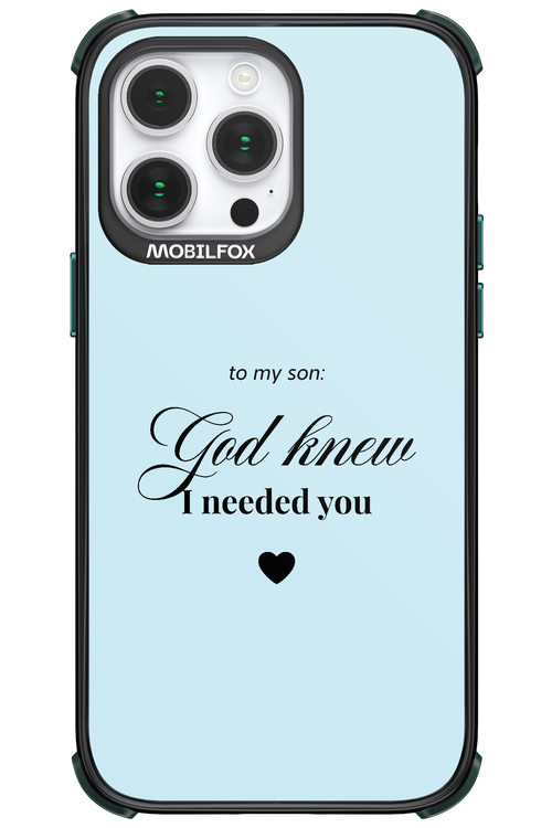 To My Son 2.0 - Apple iPhone 14 Pro Max