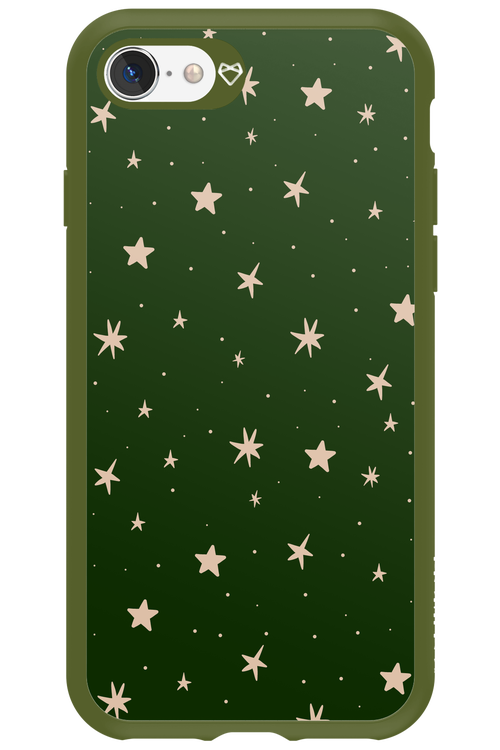 Forest Green Stars - Apple iPhone SE 2020