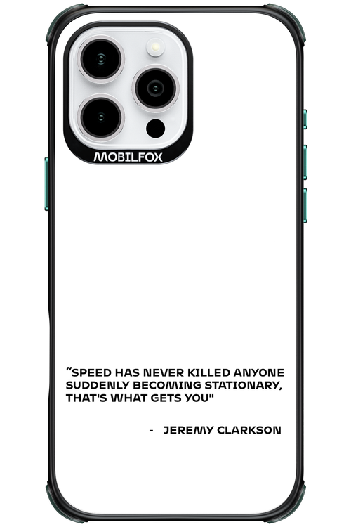 Speed Philosophy 2.0 - Apple iPhone 16 Pro Max