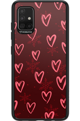 Christmas Hearts - Samsung Galaxy A51
