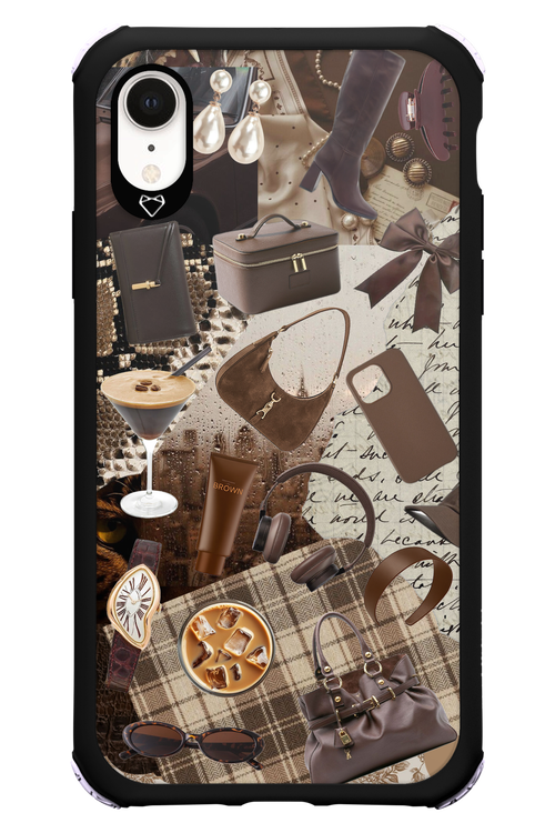 Brown Love - Apple iPhone XR
