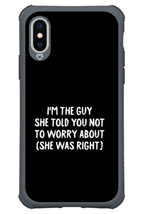 She was right 2.0 - Apple iPhone XS