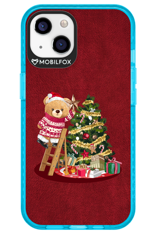 Christmas Bear (Burgundy) - Apple iPhone 13