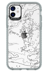 Contour Map - Apple iPhone 11