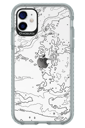 Contour Map - Apple iPhone 11