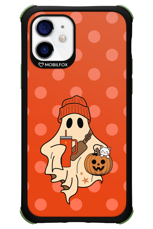 Ghost Girl (Orange) - Apple iPhone 12