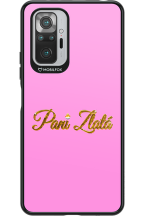 Pani Zlatá - Xiaomi Redmi Note 10 Pro