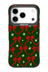 Bow & Stars (Green) - Apple iPhone 17 Pro