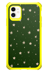 Forest Green Stars - Apple iPhone 11