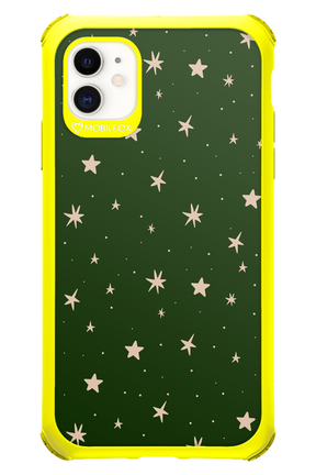 Forest Green Stars - Apple iPhone 11