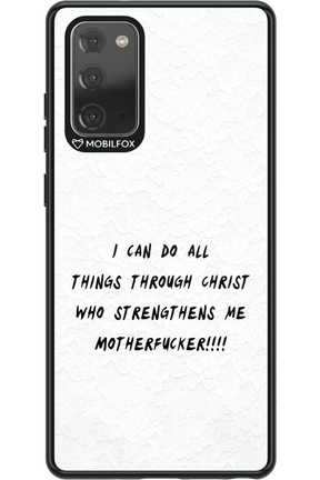 Christ A - Samsung Galaxy Note 20