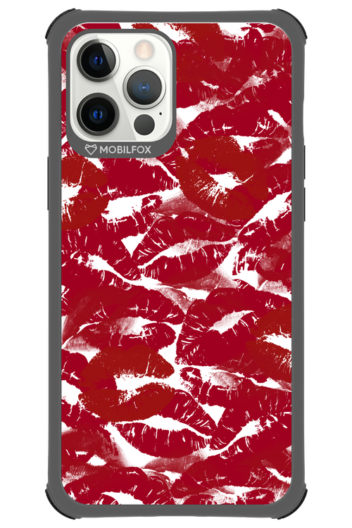 Burgundy and Kiss 2.0 - Apple iPhone 12 Pro Max