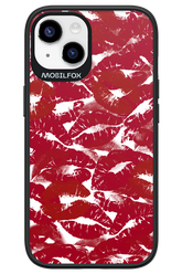 Burgundy and Kiss 2.0 - Apple iPhone 14