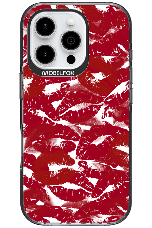 Burgundy and Kiss 2.0 - Apple iPhone 16 Pro