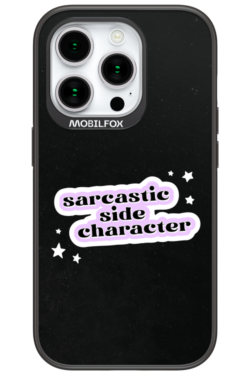 Sarcastic Black - Apple iPhone 15 Pro