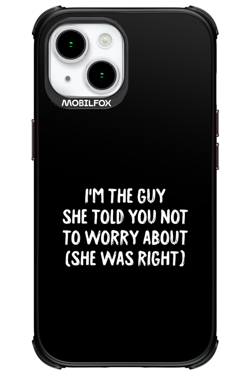 She was right 2.0 - Apple iPhone 15