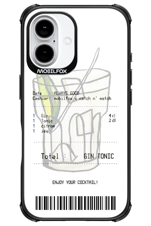 gin tonic - Apple iPhone 16