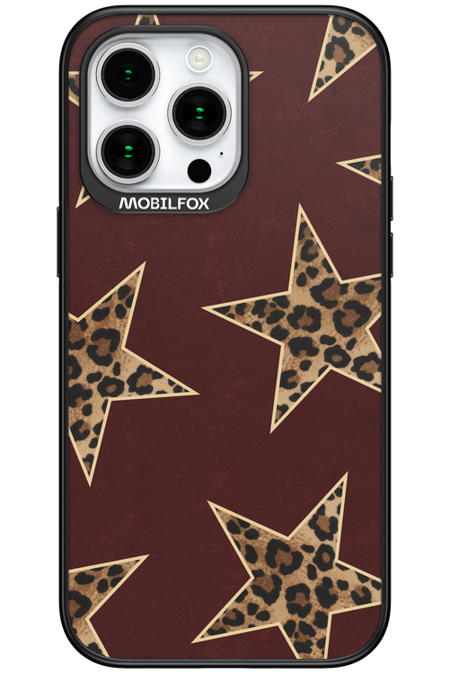 Wild Stars Burgundy - Apple iPhone 15 Pro Max